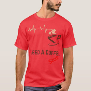 Camiseta Preciso De Um Café.