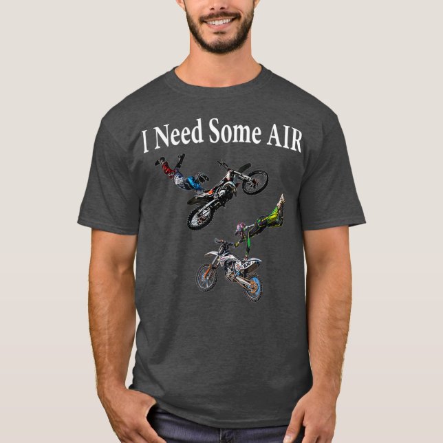 Camiseta Preciso De Um Presente De Uns Truques De Motocross (Frente)