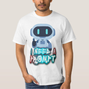 Camiseta Preciso de um Prompt - INAPMT01