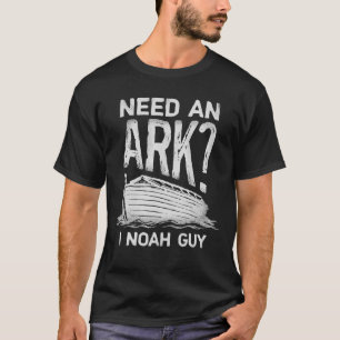 Camiseta Preciso De Uma Arca, Eu Noah Cara T Humor Engraçad