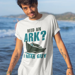 Camiseta Preciso de uma Arca Eu, o Cara Noé