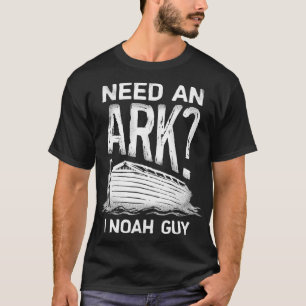 Camiseta Preciso de uma Arca I Noah Cara Engraçado Christia