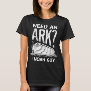 Camiseta Preciso de uma Arca I Noah Cara Engraçado Christia