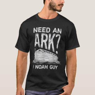 Camiseta Preciso de uma Arca I Noah Cara Engraçado Christia