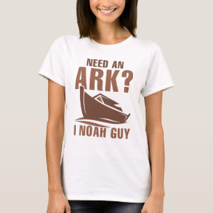 Camiseta Preciso De Uma Arca Para A Cara Noah