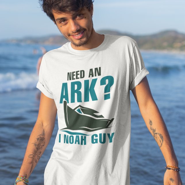 Camiseta Preciso De Uma Arca Para A Cara Noah (need an ark? I noah guy t-shirt)