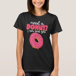Camiseta Preciso De Uma Rosquinha Eu Sou A Sua Rosquinha