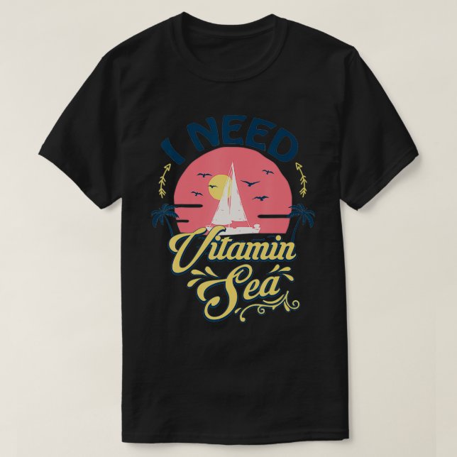Camiseta Preciso De Vitamina (Frente do Design)