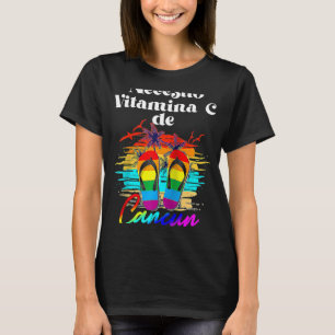 Camiseta Preciso de Vitamina C Cancun México Vacation Beach