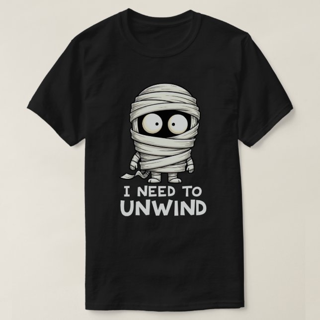Camiseta Preciso Desenrolar a Mamãe Engraçada. (Frente do Design)