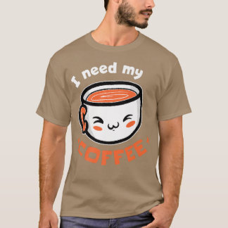 Camiseta Preciso Do Meu Café! T-Shirt Premium de Café