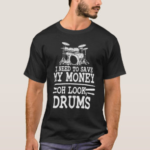 Camiseta Preciso Economizar Meu Dinheiro Oh Olhe Piadas de
