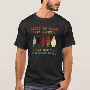 Camiseta Preciso Estar em Casa ao Pôr do Sol Preciso Coloca