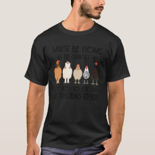 Camiseta Preciso Estar Em Casa Ao Pôr Do Sol Preciso Coloca