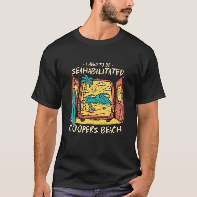 Camiseta Preciso Estar Habilitado Coopers Beach Summer V (Frente)