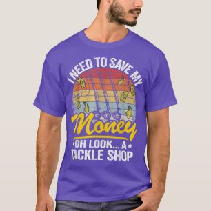Camiseta Preciso Salvar Meu Dinheiro. Olha Um Peixe Compro.