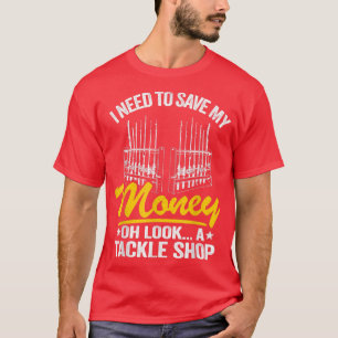 Camiseta Preciso Salvar Meu Dinheiro. Olha Um Peixe Compro.