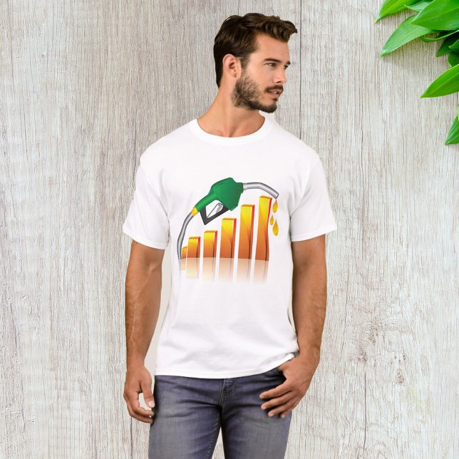 Camiseta Preço do combustível (Criador carregado)