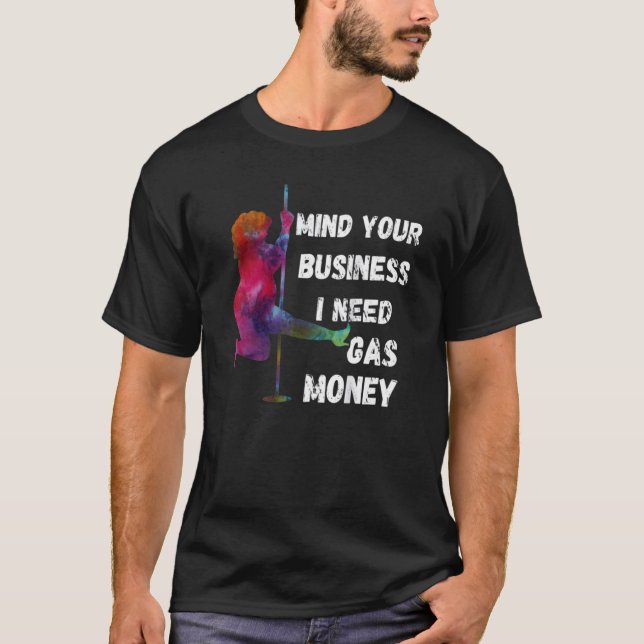 Camiseta Preços das Mulheres Cuide da Sua Vida Preciso de D (Frente)