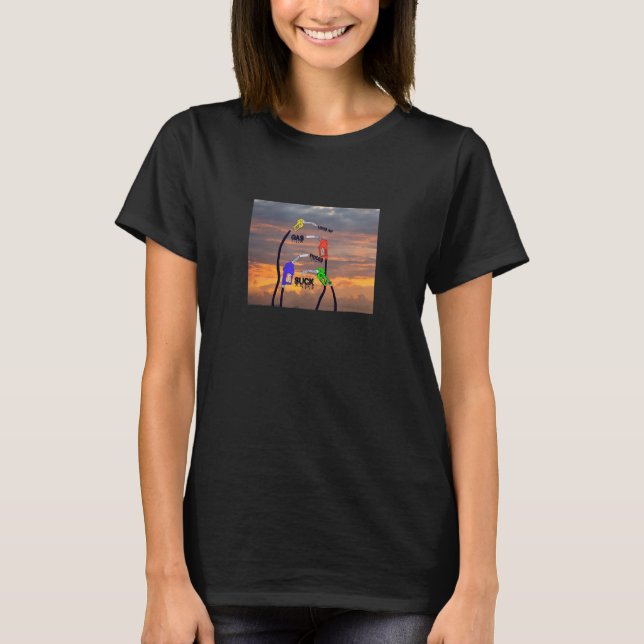 Camiseta Preços do gás (Frente)