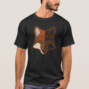 Camiseta Predador Selvagem De Raposa Vermelha Com Raposa