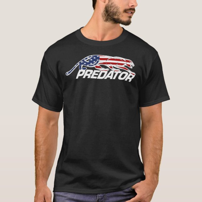 Camiseta PREDATOR LOGO ESTADOS UNIDOS Clássica T Shirt (Frente)