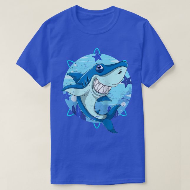 Camiseta Predator Ocean Animal Lover Aquarist Gift Cute Sha (Frente do Design)