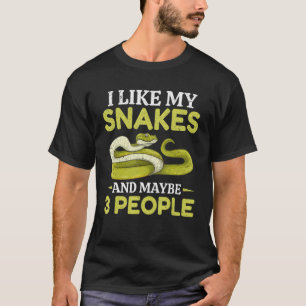 Camiseta Predator Reptile Keeper Pet Animal Cobra