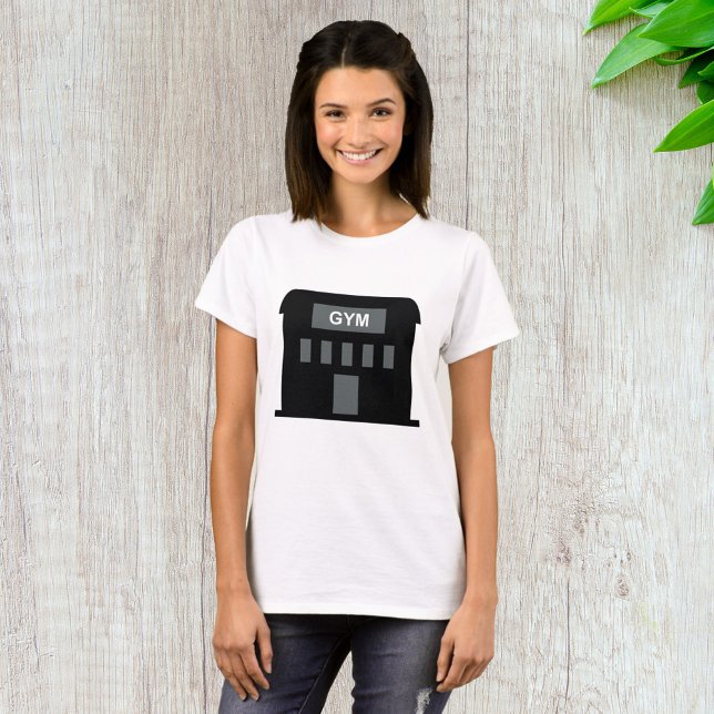 Camiseta Prédio de Ginásio (Criador carregado)