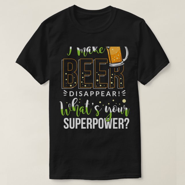 Camiseta Prédio de Superpotência 2 para Cerveja do Coctail  (Frente do Design)