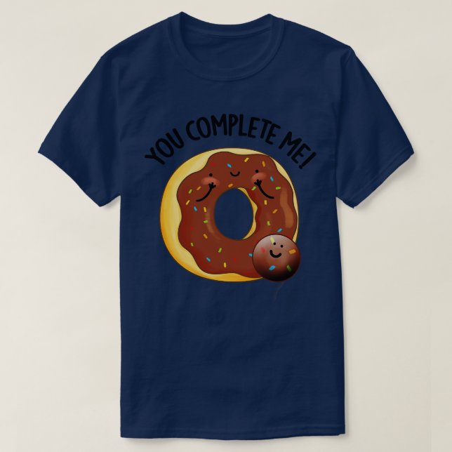 Camiseta Preencha-me Rosquinha de Comida 1 (Frente do Design)