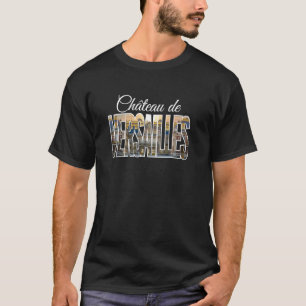 Camiseta Preenchimento de Palavras do Château de Versailles