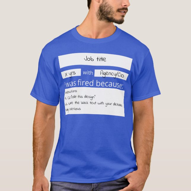Camiseta Preenchimento personalizável nos feds disparados p (Frente)