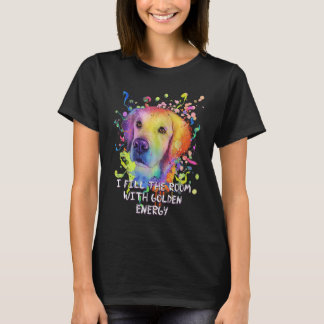 Camiseta Preencho o Ouro Energy Ouro Retriever