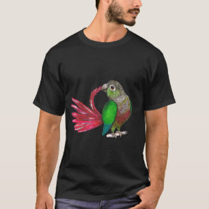 Camiseta Preening green-cheeked-conure