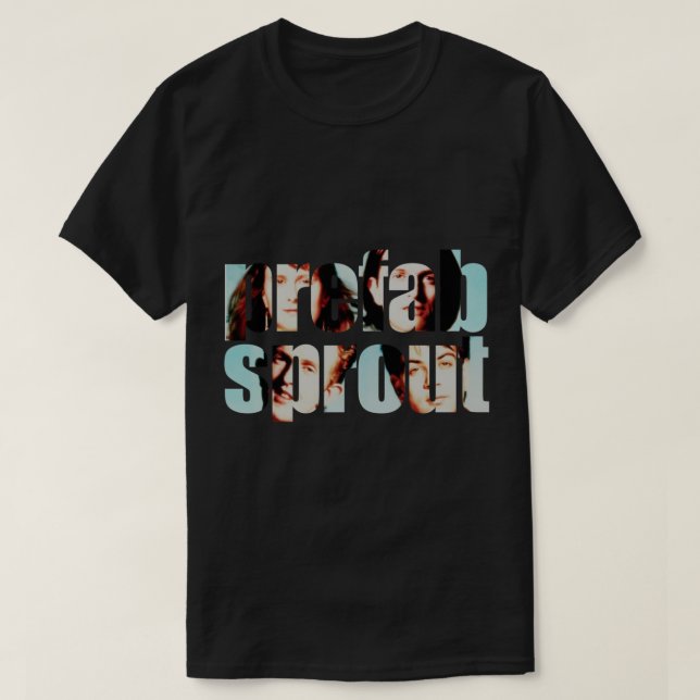 Camiseta Prefab Sprout! (Frente do Design)