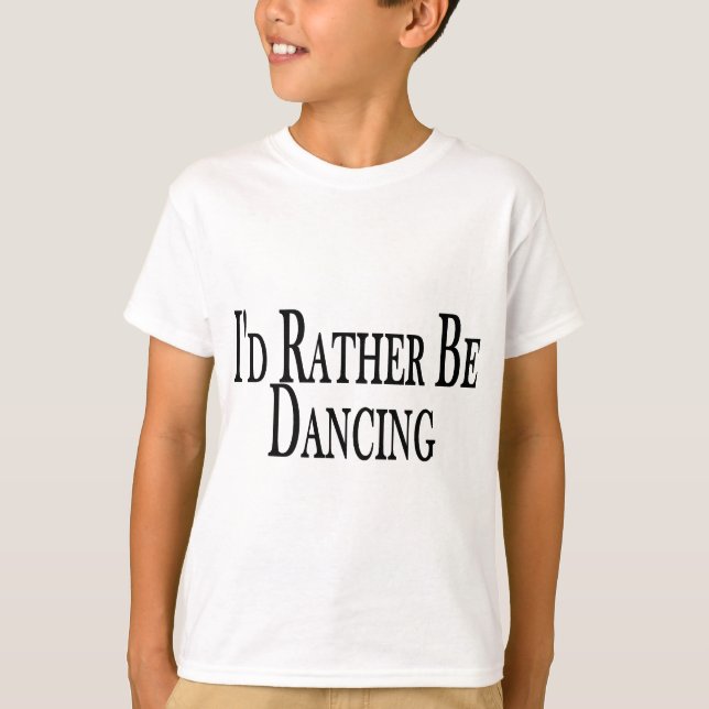 Camiseta Preferencialmente Be Dancing (Frente)