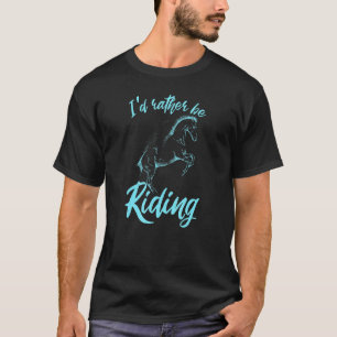 Camiseta Preferencialmente De Cavaleiro Equestrian Horsebac