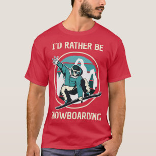 Camiseta Preferencialmente De Id Para Snowboard 1
