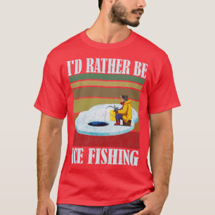 Camiseta PREFERENCIALMENTE De Identificação: Pesca Do Gelo