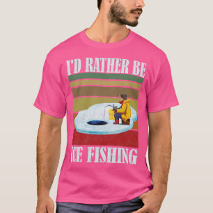 Camiseta PREFERENCIALMENTE De Identificação: Pesca Do Gelo