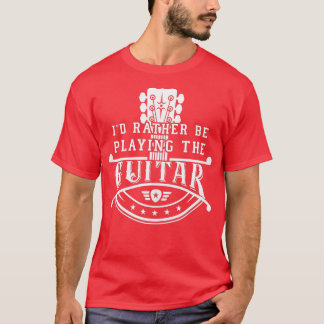 Camiseta PREFERENCIALMENTE de Músicos GItarristas tocando p