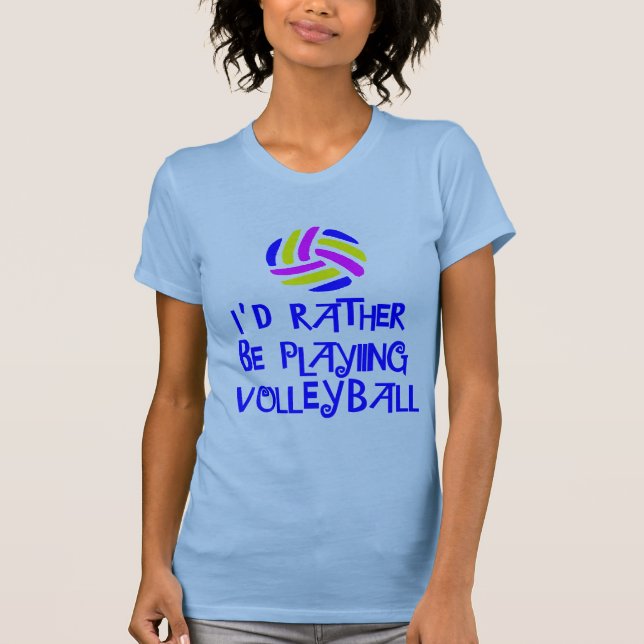 Camiseta Preferencialmente de VolleyChick (Frente)