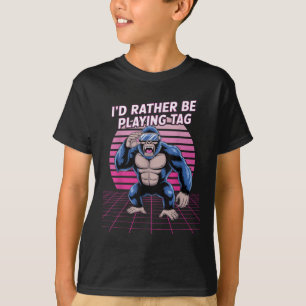 Camiseta Preferencialmente Id Está Reproduzindo Tag Vr Gori
