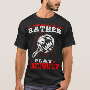 Camiseta preferencialmente joga tabletennis Jovens Jogadore