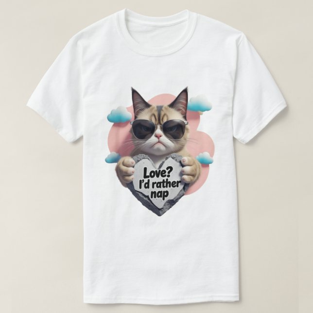 Camiseta preferencialmente para namorados (Frente do Design)