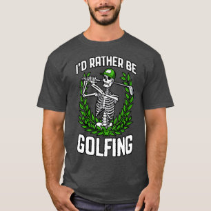 Camiseta Preferencialmentes De Id São Golfistas Funny Golfe