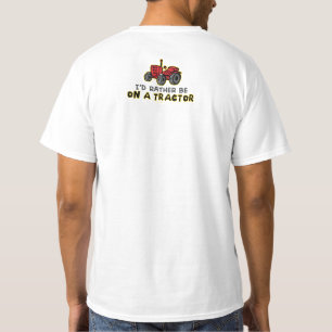 Camiseta Preferencialmentes Em Um Trator