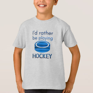 Camiseta Preferencialmentes estão jogando - jogador de hó