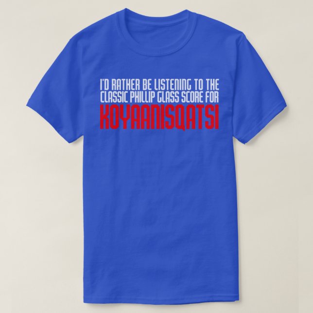 Camiseta Preferencialmentes Id estão ouvindo o clássico Phi (Frente do Design)